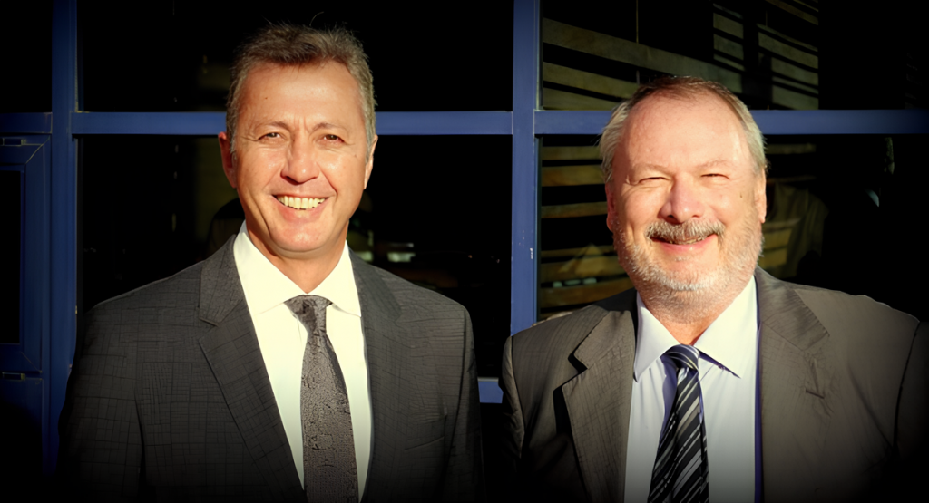 From left to right: Senior partner Ralph Goetz BC Singapore, Uwe Beck, founder and CEO