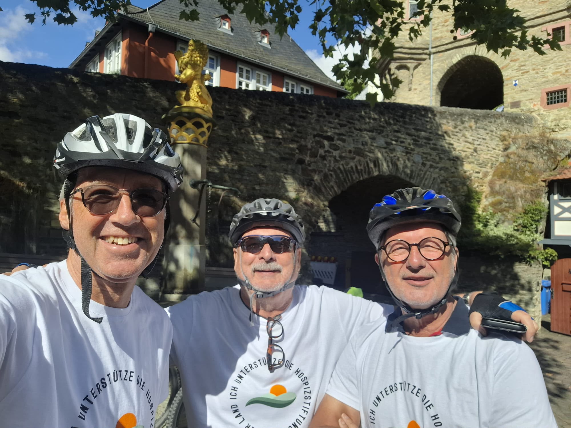 Cycling for a good cause